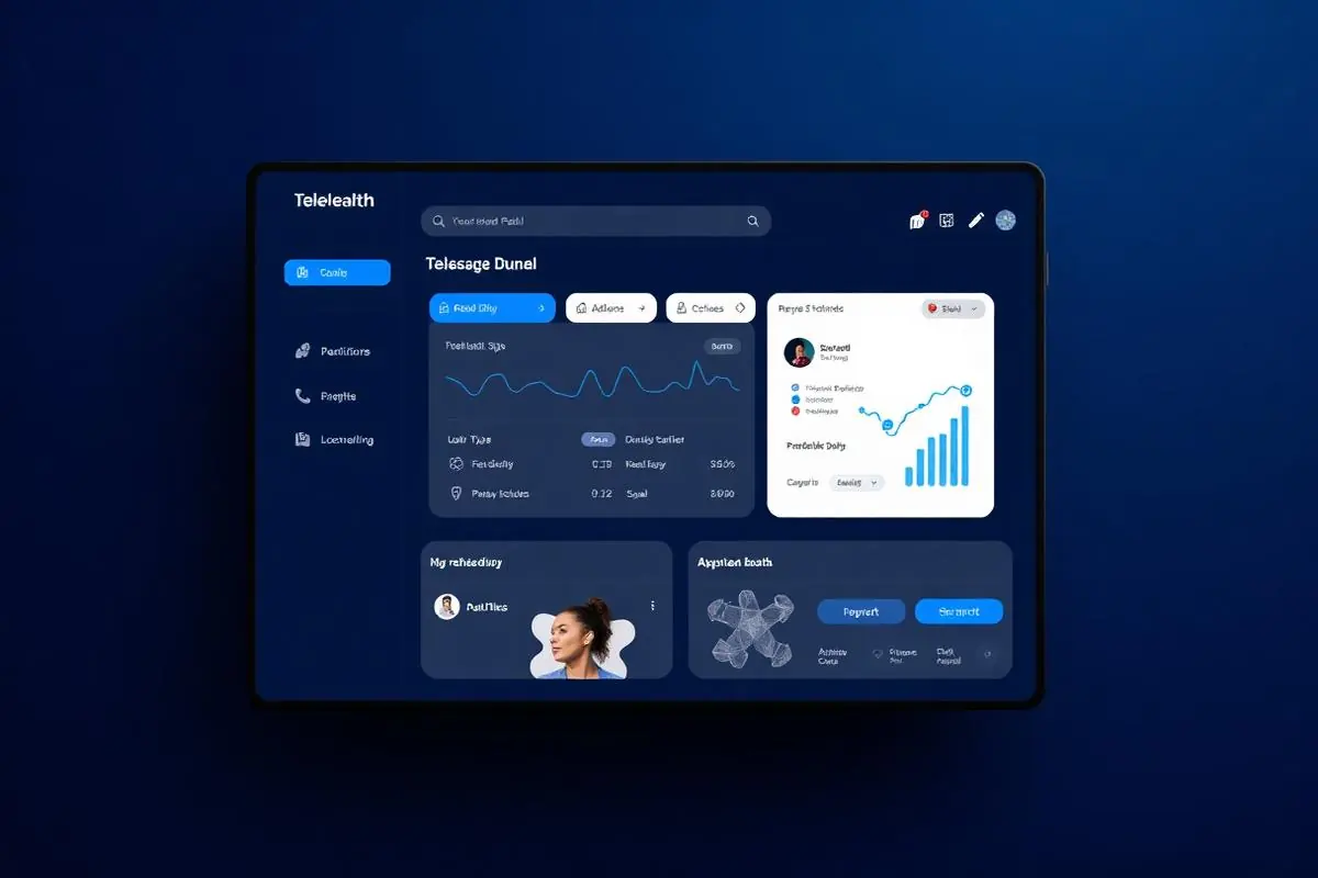 Vitalink Telehealth Platform interface preview